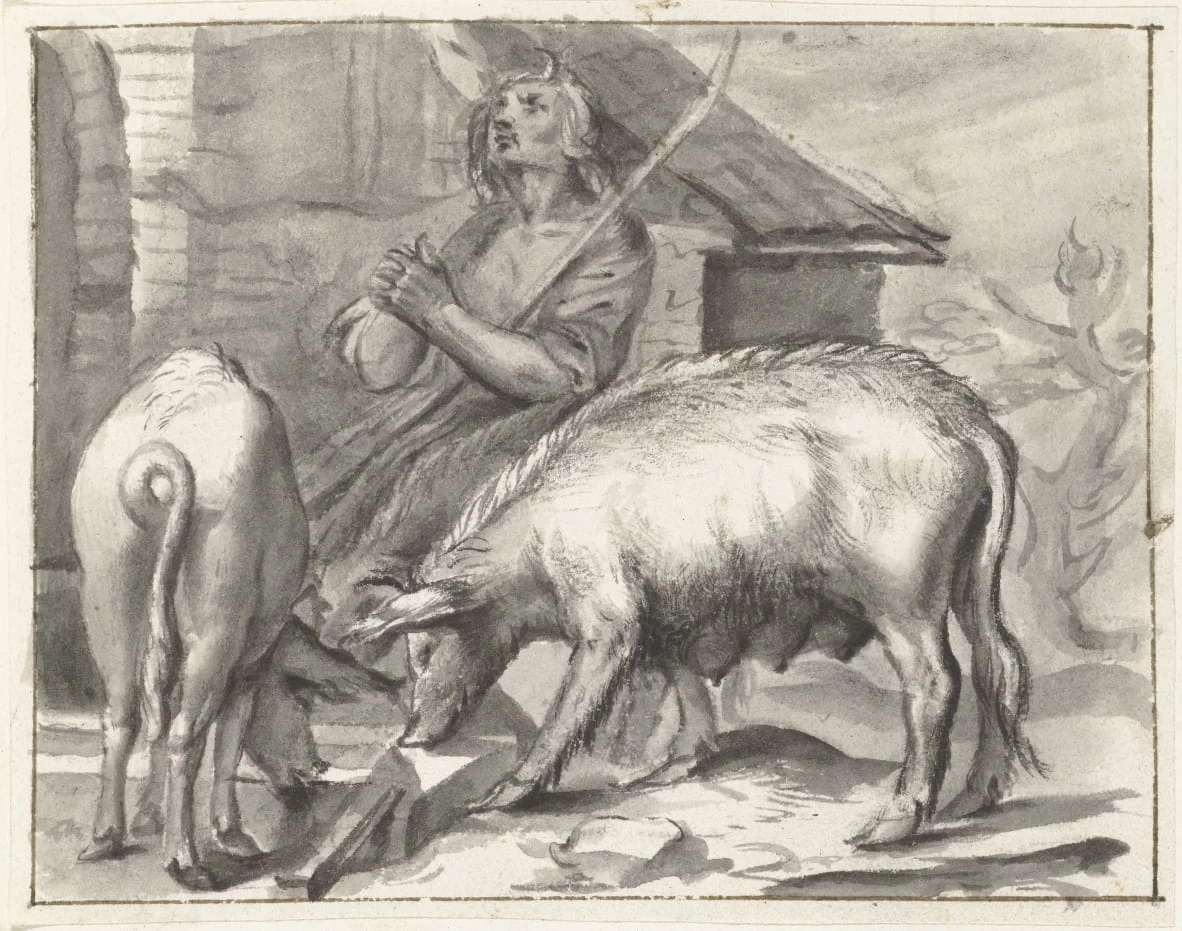 Il figlio prodigo come porcaro - Rijks Museum, Amsterdam